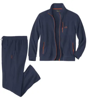 Navy Fleece Tracksuit